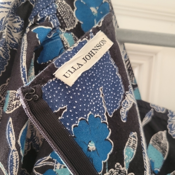 Ulla Johnson Lapis Nora Midi Dress 4 Rayon Fall Dress - Picture 12 of 13